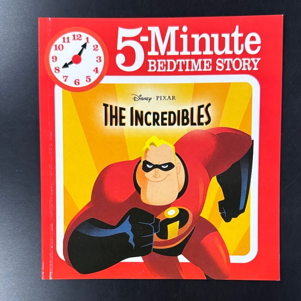 5-Minute Bedtime Stories: The Incredibles - Softcover Children’s Book